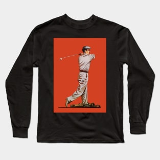 1911 Golf Watercolour Long Sleeve T-Shirt